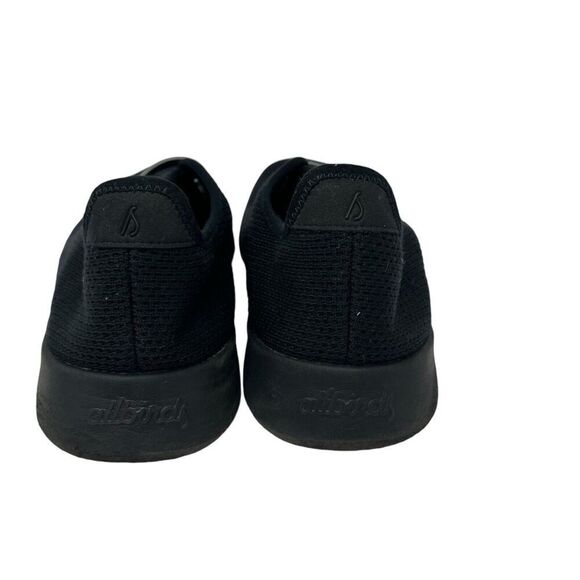 Allbirds Tree Runners Shoe Mens 10 Sneaker Jet Black Sustainable Comfort - Picture 5 of 9
